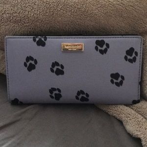kate spade New York “Paw Print” Bi-Fold Wallet